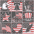 Liberty Patches pattern preview